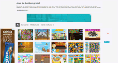 Desktop Screenshot of jeuxdebonbon.com